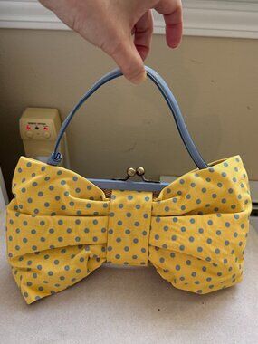 Yellow Bow bag